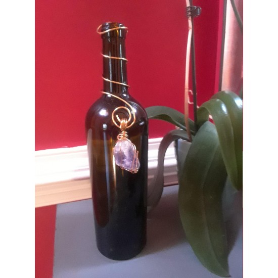 Angelic Amethyst ense Wine Bottle Burner