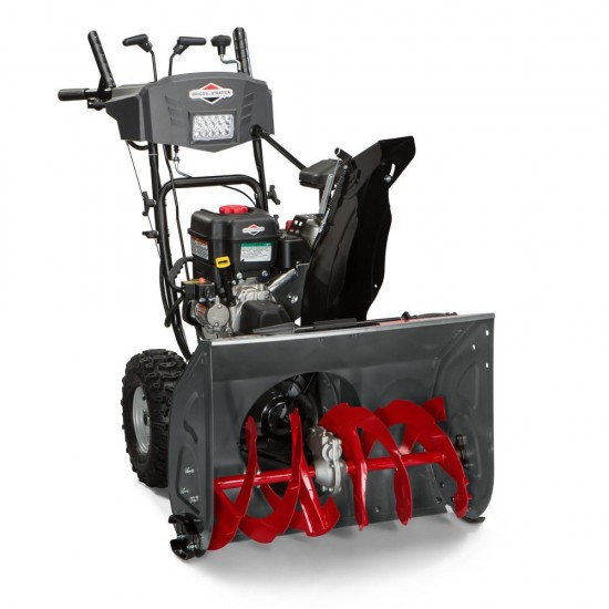 Briggs & Stratton 1696619 250cc 27 in. Dual Stage Medium-Duty Snow Thrower with Electric Start