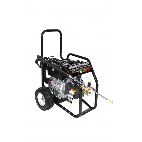 Erie Tools Cold Water High Pressure Power Washer 4.5 GPM 3600 PSI 13 HP oline Engine with Wand Hose and Nozzles
