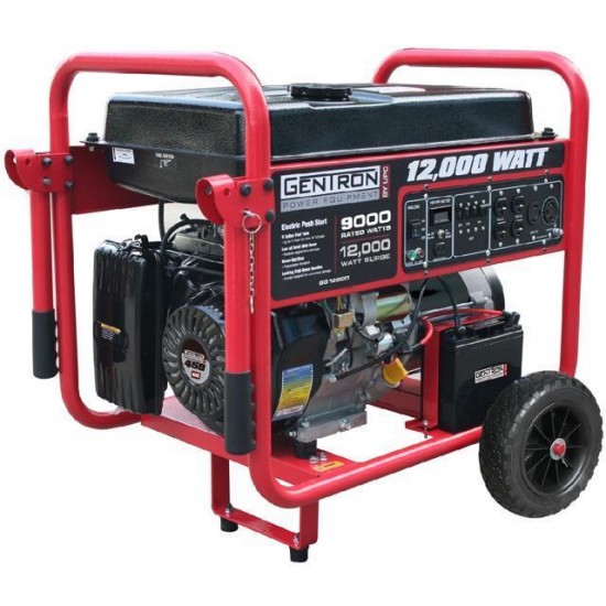 Gentron 12000W Portable -Powered Generator with Electric Start, GG12000