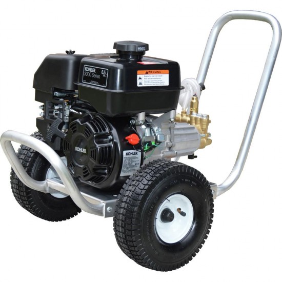 Pressure-Pro PPS2533KAI Pro Power 3300 PSI 2.5 GPM AR Pump Cold Water Pressure Washer with Kohler Engine