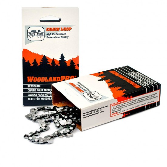 WoodlandPRO 28" 30RC Chainsaw Chain Loop (3/8 x .050) 91 Drive Links - 10 Pack